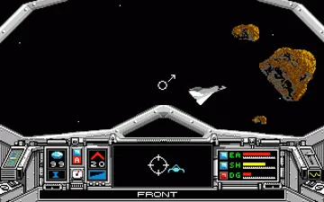 Skyfox II - The Cygnus Conflict screen shot game playing